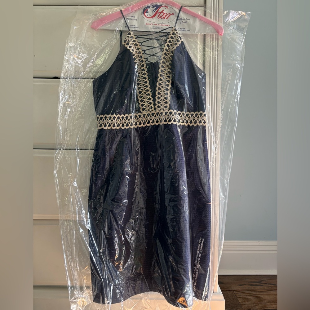 Lilly Pulitzer Navy Shift Dress